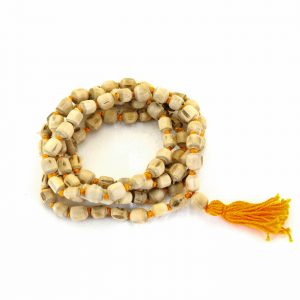 The Divine Tales Original Tulsi Mala 108 Beads for Men and Women